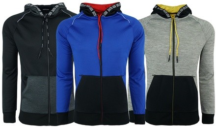 Body Glove Men's Full Zip Performance Hoodie (S-2XL)