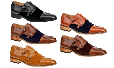 Signature Men's Monk Strap Dress Shoes