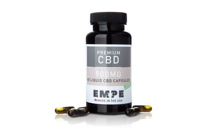 Full-Spectrum Organic CBD Oil Liquid Capsules from Empe USA (60-Count)