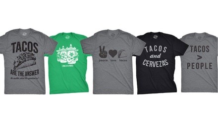 Men's Funny Taco Tuesday Tees (S–2XL)