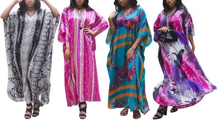 Women's Bright Printed Summer Caftans