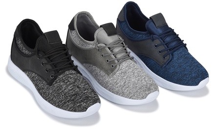 Oak & Rush Men's Fabric Lace Sneakers| Groupon Exclusive (Sizes 10 thru 12)