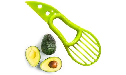 Waloo 3-in-1 Avocado Slicer and Pitter Tool