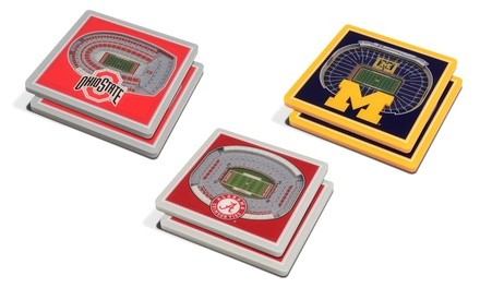 YouTheFan NCAA 3D StadiumViews Coasters (2-Pack)