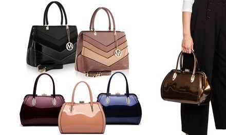 MKF Elegant Your Choice Top Handle Satchel Purses by Mia K. Collection