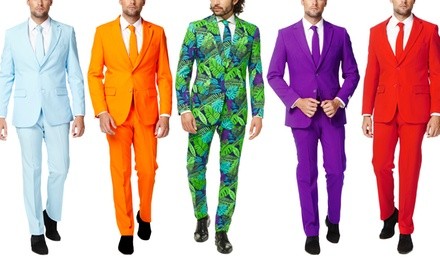 OppoSuits Men's Slim-Fit Prom Suits (3-Piece)