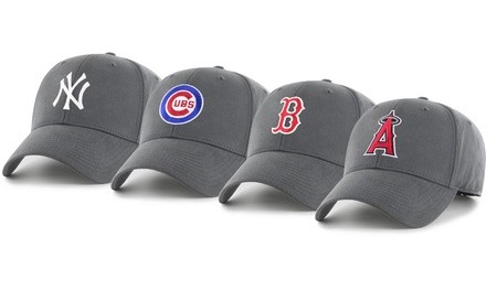 47 Brands Fan Favorite MLB Grey Basic Adjustable Hat