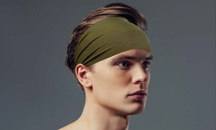 Moisture-Wicking Head-Sweatband for Men and Women 