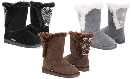 Muk Luks Women's Carey Mid-Calf Boots (Up to Size 11)