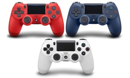 Sony PlayStation 4 DualShock Controller - Midnight Blue, Magma Red, or Glacier White