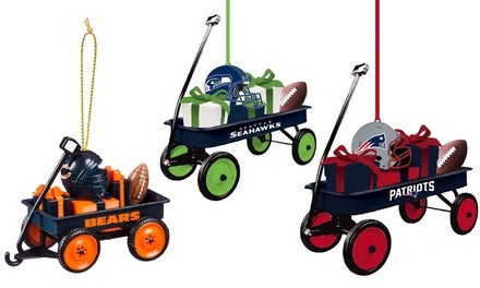 NFL Team Wagon Ornament