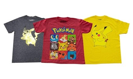 Pokemon Officially Licensed Kid's T-Shirts