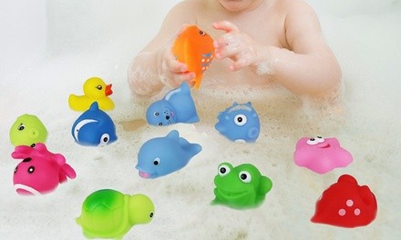 Click N' Play Assorted Colorful Squirter Bath Toys (12-Pack)