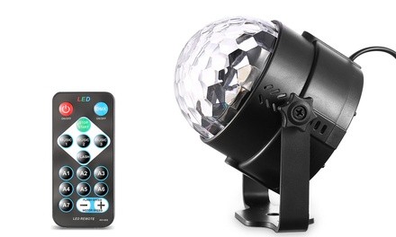 iMounTEK Sound Activated 7 Colors Party DJ Lights with Remote Control