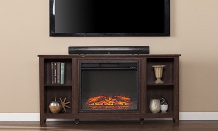 Parkdale Electric Fireplace TV Stand - Espresso