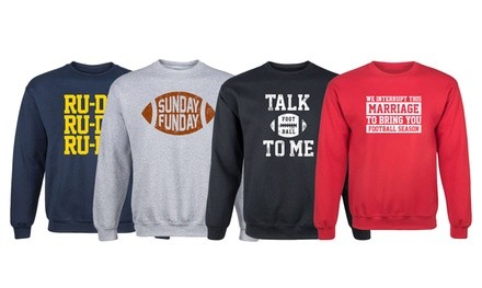 Instant Message: Men's Fall Football Sweatshirts (S-2XL)
