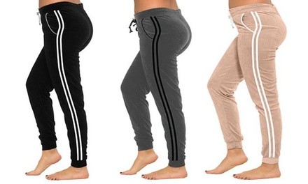 Women's Coco Limon Velour Long Joggers (3-Pack)