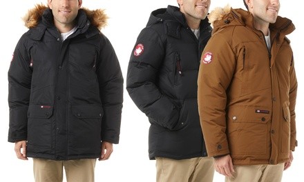 Canada Weather Gear Men's Bomber or Puffer Jacket (M-2XL)