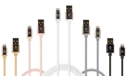 CableLinx Elite Apple-Certified Lightning Fast Charge and Sync Cables (1-, 2-, or 3-Pack)