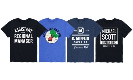 Men's Dunder Mifflin Pop Culture T-Shirt (S-3XL)