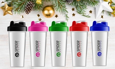 Shaker Bottle Stocking Stuffer. Various Colors Available.