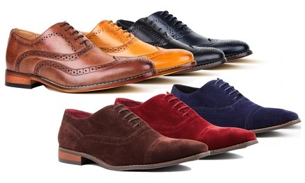 Signature Men's Assorted Classic Lace-Up Dress Shoes