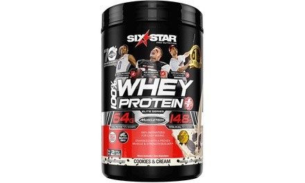 Six Star Whey Protein Workout Supplement (2 Lb.; 2-Pack)