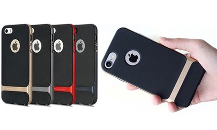 ROCK Royce Series Dual Layers Hybrid Protective Phone Case for iPhone 7 or iPhone 8, iPhone 7 Plus, 8 Plus, X or XS