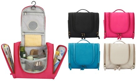 Waterproof Hanging Travel Makeup Toiletry Bag and Organizer