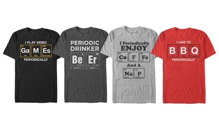 Men's Periodic Table Humor Tees (S–5XL)