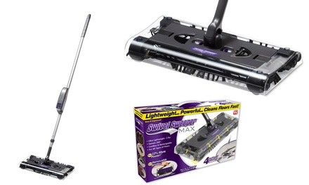 As Seen On TV Swivel Sweeper Max, Lightweight and Cordless for Multi-Surfaces