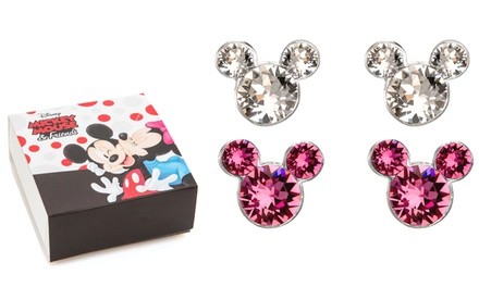 Disney Mickey Mouse Earrings - Set of 2