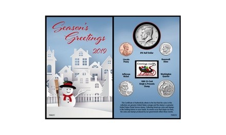 2019 Coin Christmas Card