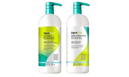 DevaCurl One Condition No-Poo Decadence 32 Oz DUO, Brand New