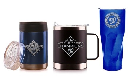 Duckhouse Washington Nationals 2019 World Series Champs Drinkware