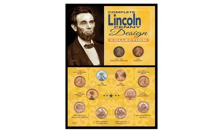 Complete Lincoln Penny Design Collection (12-Piece)