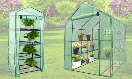 Outdoor Portable Gardening Mini Greenhouse with Waterproof Cover