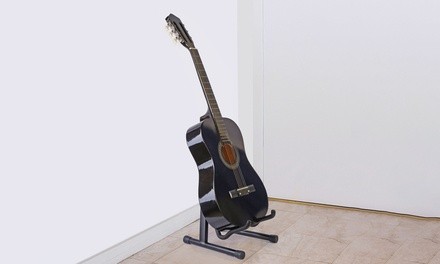 Foldable A-Shape Frame Guitar Stand Mount 