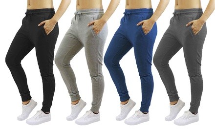 Women's Slim-Fit Fleece Joggers. Plus Sizes Available.