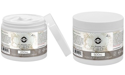 CBD Muscle and Joint Cream from Live Green Hemp (250mg or 500mg)