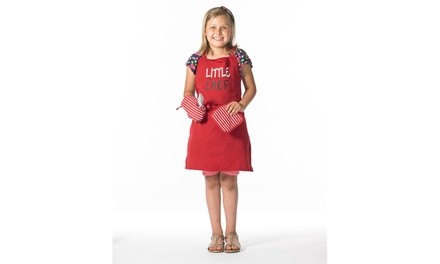 Kids' Apron Set (3-Piece)