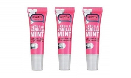 SkinFix Natural Watermelon Mint Lip Repair Balm (3-Pack)