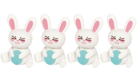 Amscan Easter Bunny 3D Erasers (48-Piece)