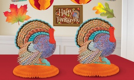 Autumn Thanksgiving Room Decorating Kit (2-Pack)