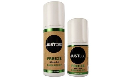 CBD Pain Relief Roll-On Gel from JustCBD (200mg or 350mg)