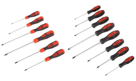 Stalwart Magnetic Screwdriver Set (6- or 8-Piece)