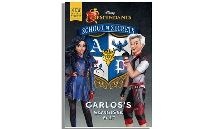 Disney Descendants School of Secrets Carlos's Scavenger Hunt Book