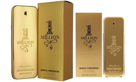 Paco Rabanne 1 Million Eau de Toilette for Men (3.4 Fl. Oz. or 6.7 Fl. Oz.)