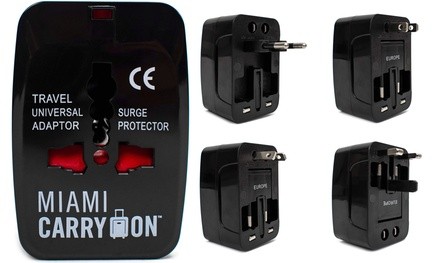 Miami CarryOn International Travel Power Adapter