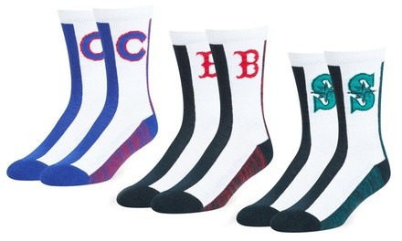 47 Brand Fan Favorite MLB Fan Favorite Crew Socks (3-Pack)